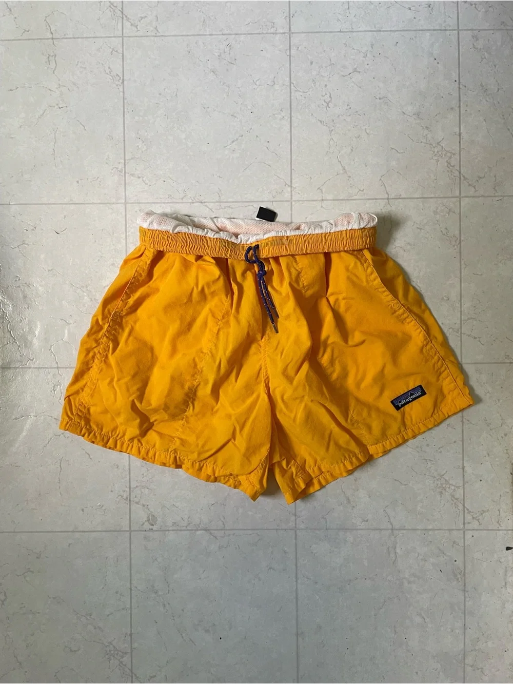 Vintage Patagonia Yellow Baggies